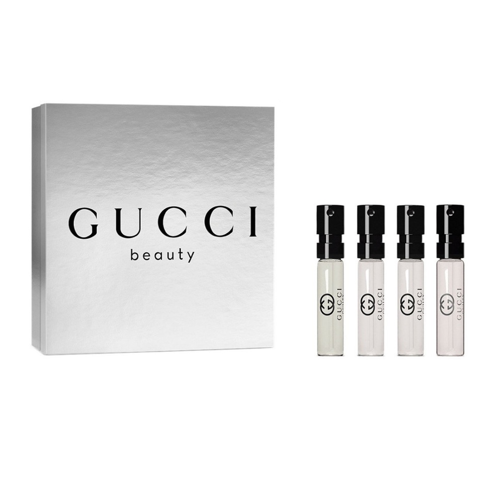 ✨ Gucci Beauty Guilty Pour Homme 4 Pc Cologne Sample Spray Set New Box ✨